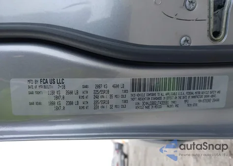 2018 Jeep Compass Altitude 4X4 из США, поврежденный, VIN 3C4NJDBB2JT433591